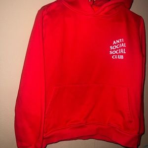 Anti social  social club hoodie